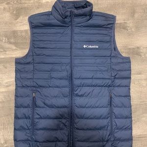 Columbia Puffy Best -light blue